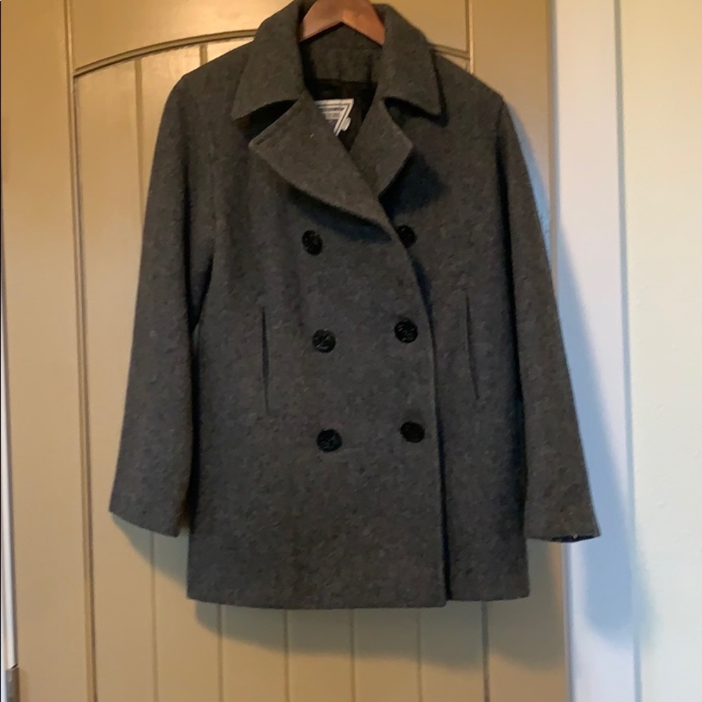Gray Women’s Pea Coat